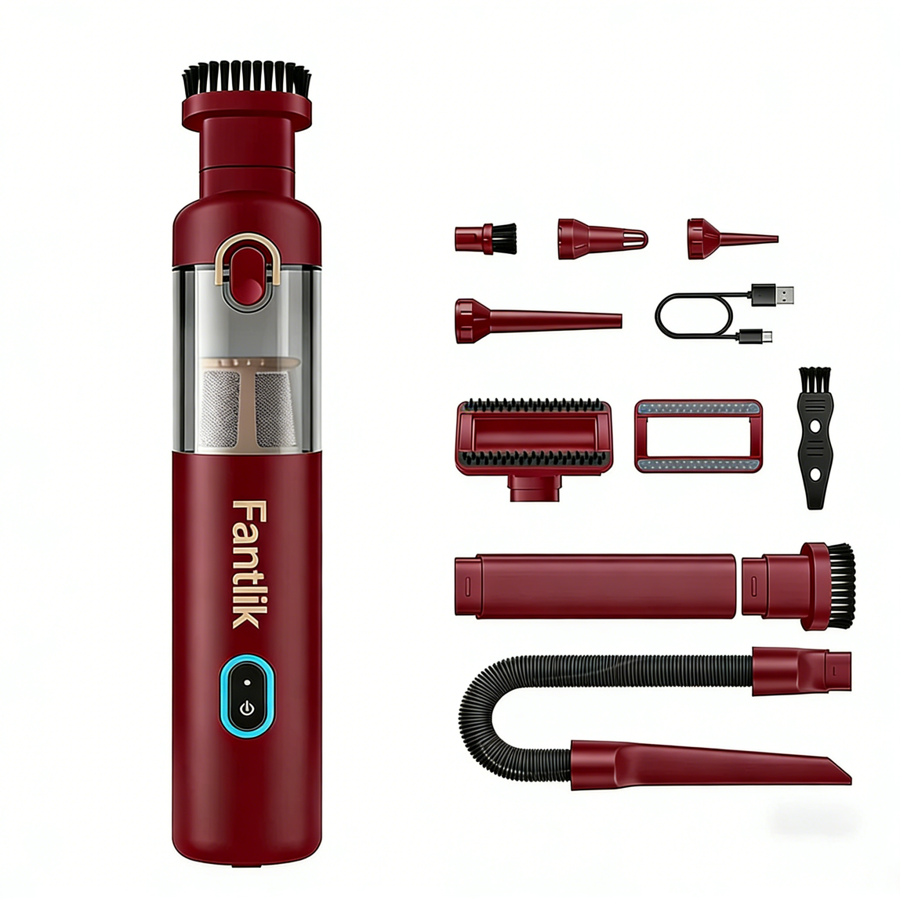 🔥 50% OFF – Tonight Only! 🎁 Portable Handheld Vacuum for Car & Home