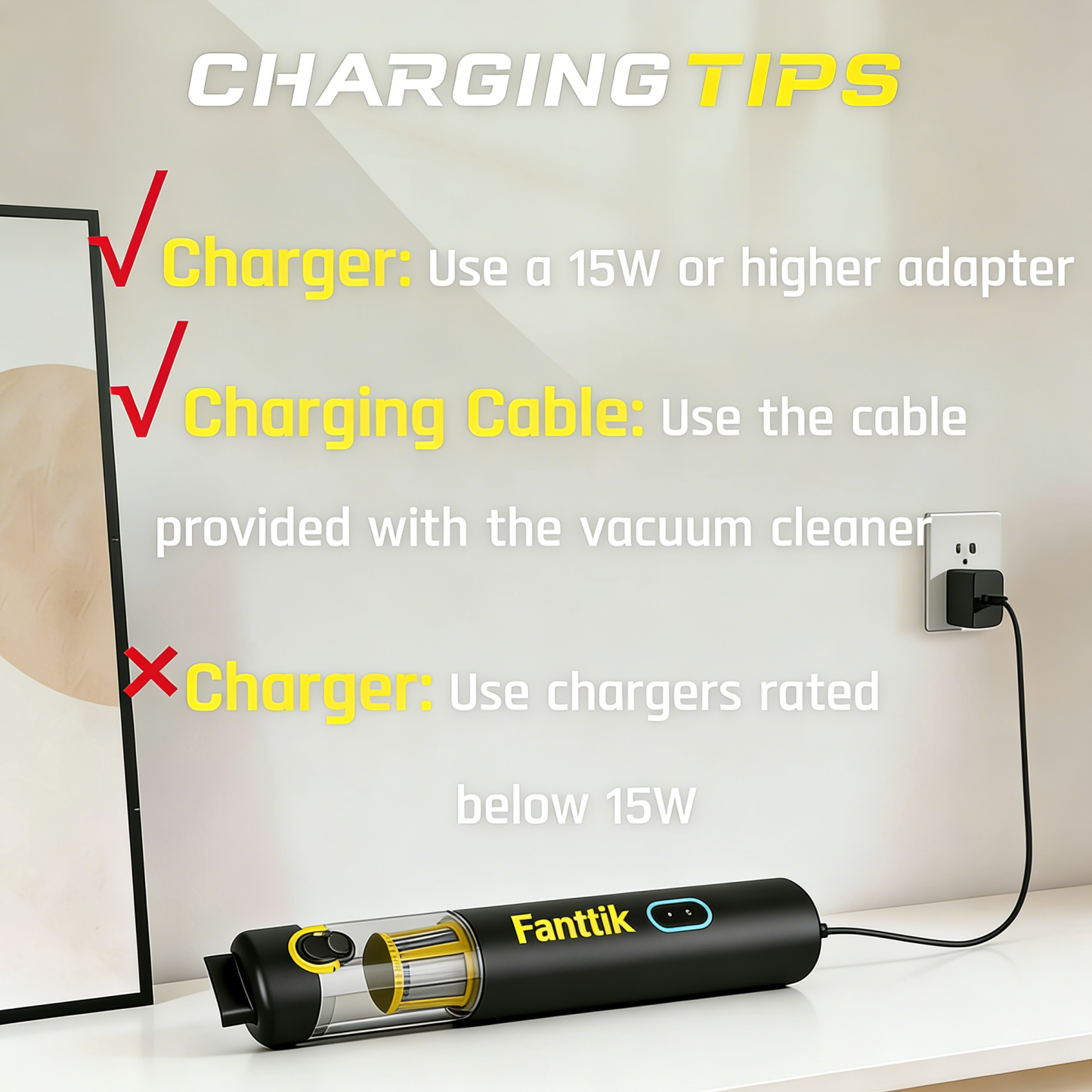 🔥 50% OFF – Tonight Only! 🎁 Portable Handheld Vacuum for Car & Home