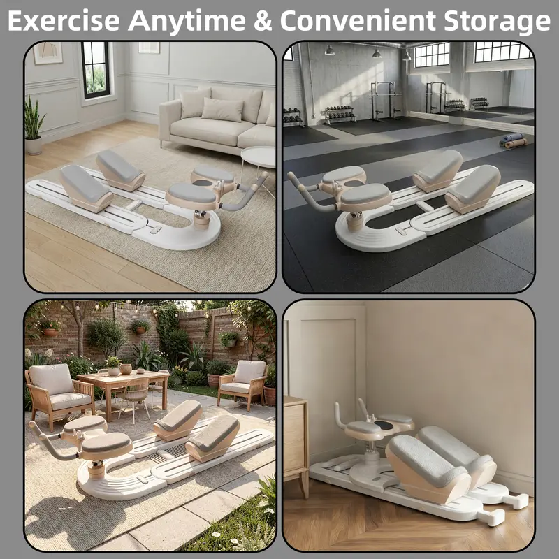 ⚡️Factory wholesale promotion 80% OFF⚡️ Crawling machine - Low-Impact Home Gym Equipment for Waist Toning, Leg Stretching & Core Activation - Ergonomic Back Protector for Pain-Free Workouts