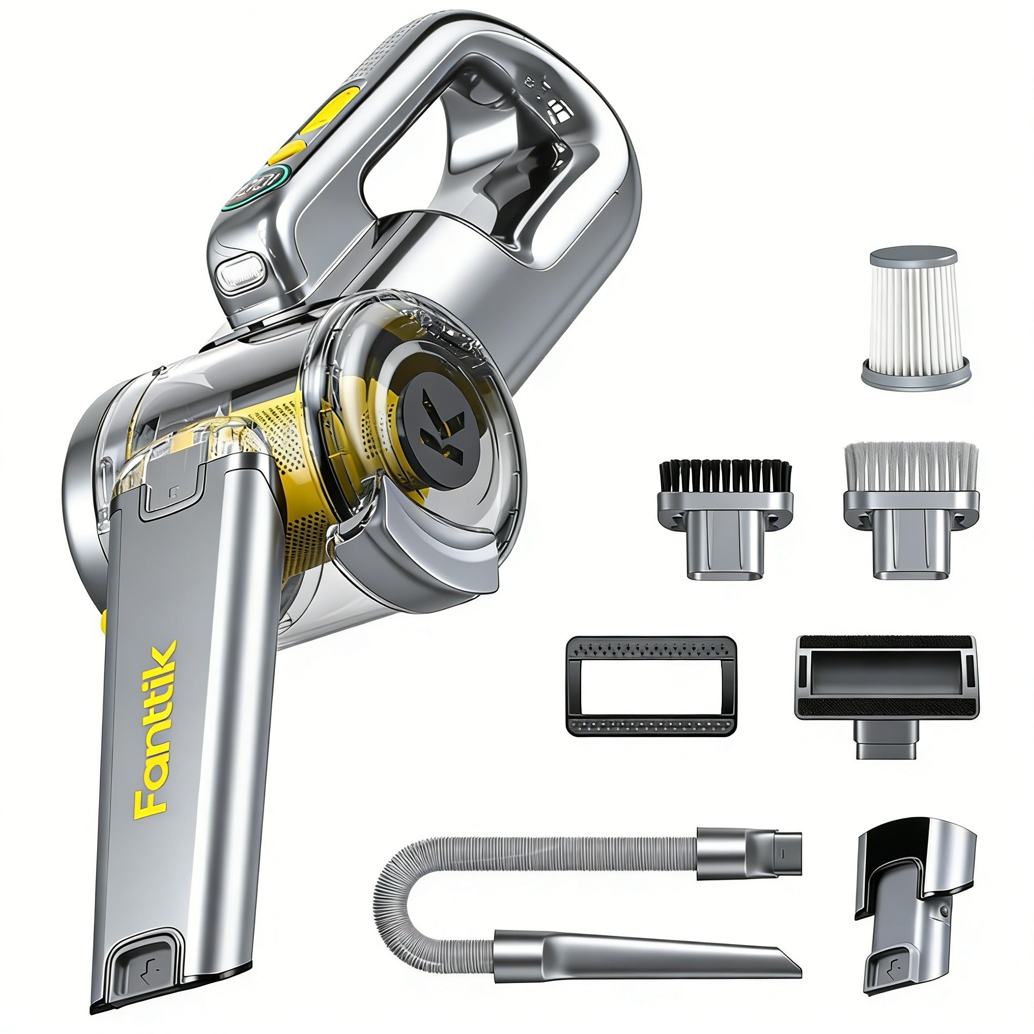 🔥 50% OFF – Tonight Only! 🎁 Portable Handheld Vacuum for Car & Home