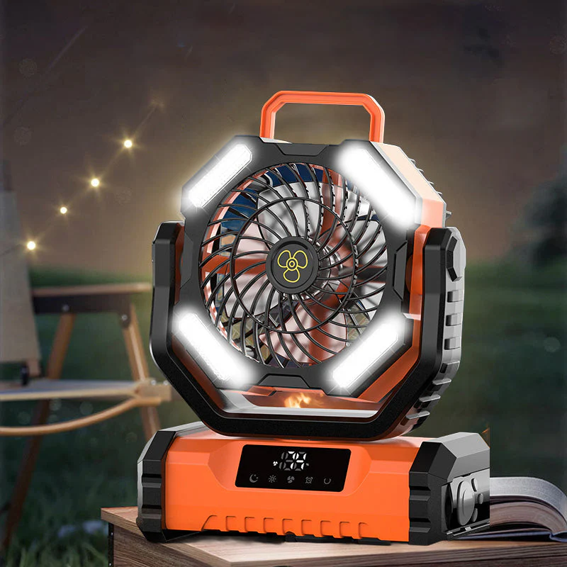 Portable Oscillating Fan with Remote Control
