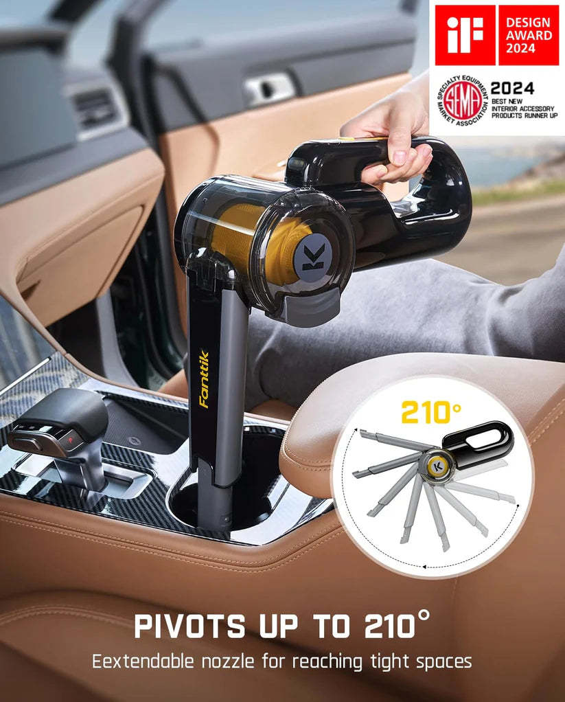 🔥 50% OFF – Tonight Only! 🎁 Portable Handheld Vacuum for Car & Home