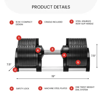 Multifunctional adjustable dumbbell（Single）
