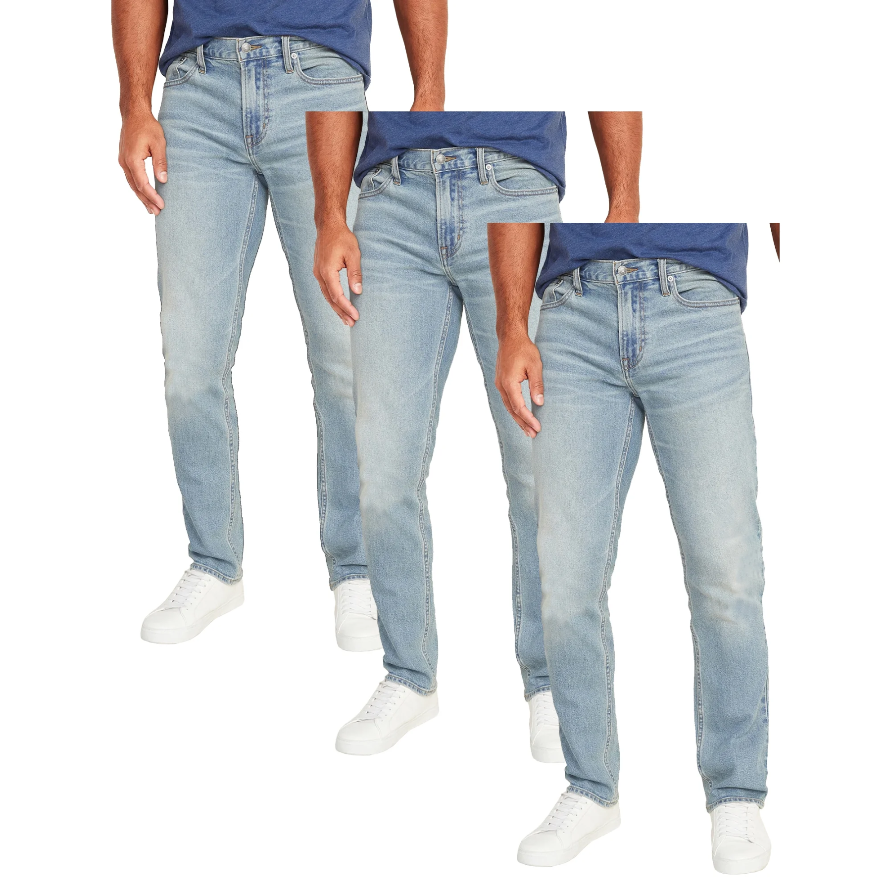 ⚡𝐁𝐢𝐠 𝐂𝐥𝐞𝐚𝐫𝐚𝐧𝐜𝐞🌞Men's 3-Pack Rebar M4 Relaxed DuraStretch Basic Jeans
