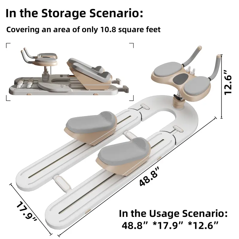 ⚡️Factory wholesale promotion 80% OFF⚡️ Crawling machine - Low-Impact Home Gym Equipment for Waist Toning, Leg Stretching & Core Activation - Ergonomic Back Protector for Pain-Free Workouts