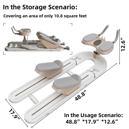 ⚡️Factory wholesale promotion 80% OFF⚡️ Crawling machine - Low-Impact Home Gym Equipment for Waist Toning, Leg Stretching & Core Activation - Ergonomic Back Protector for Pain-Free Workouts