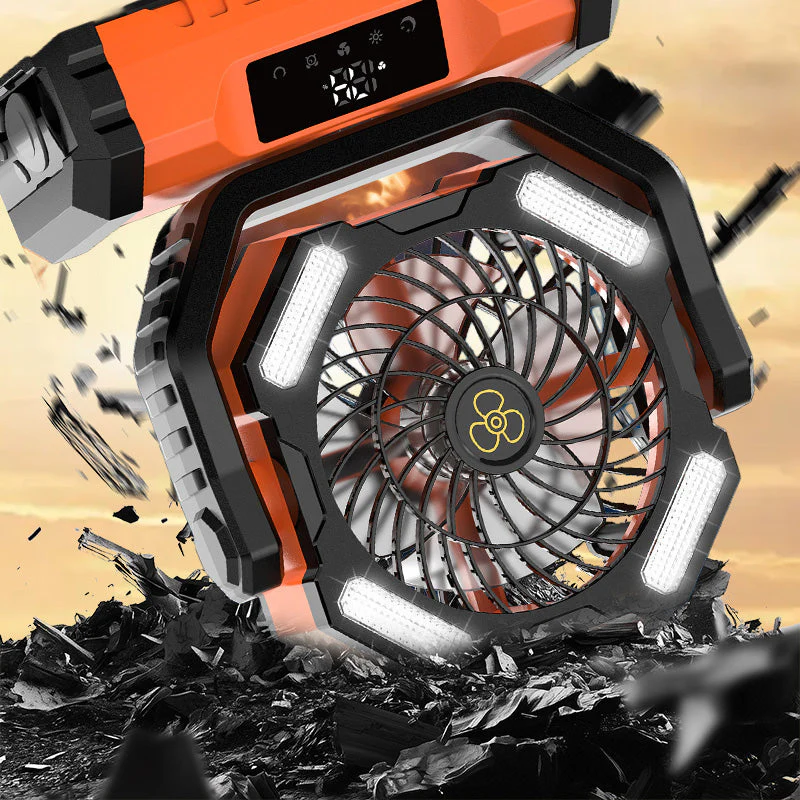 Portable Oscillating Fan with Remote Control