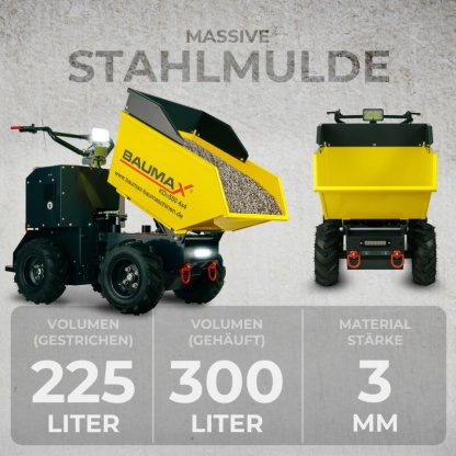 Electric wheelbarrow - mini dumper