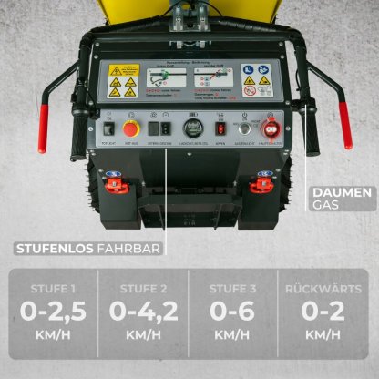 Electric wheelbarrow - mini dumper