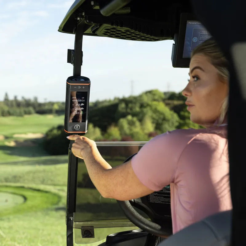 3.5" Color HD Touchscreen & 360° Premium Audio for Clear Visuals and Audible Distances