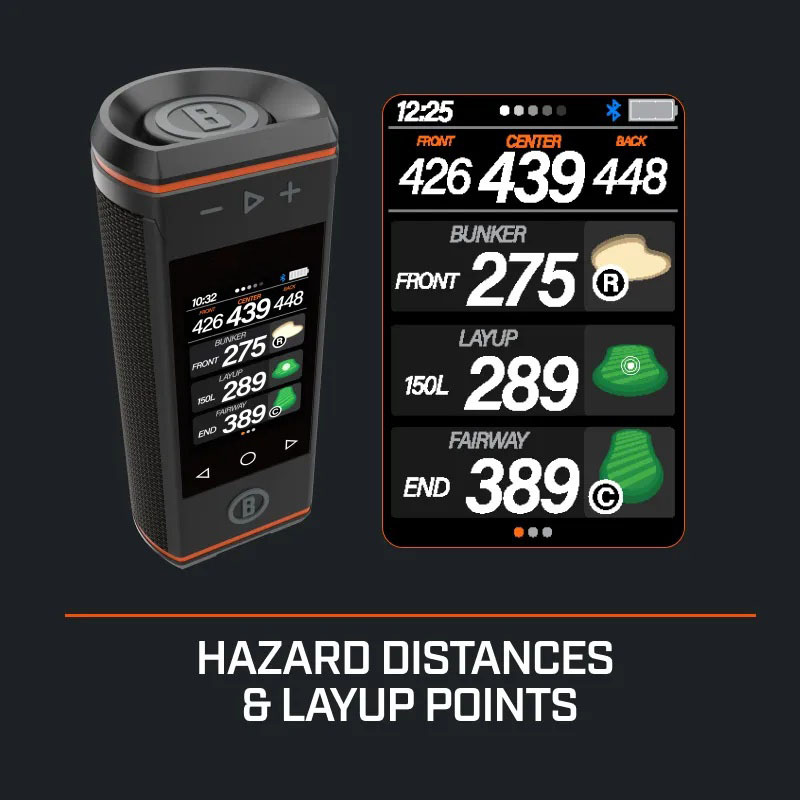 3.5" Color HD Touchscreen & 360° Premium Audio for Clear Visuals and Audible Distances