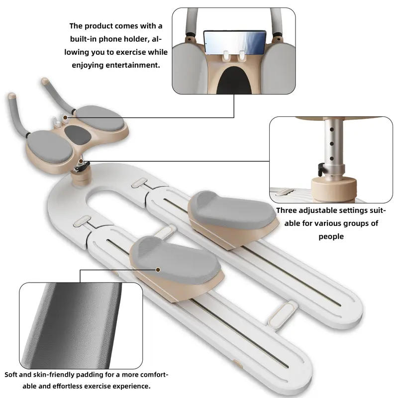 ⚡️Factory wholesale promotion 80% OFF⚡️ Crawling machine - Low-Impact Home Gym Equipment for Waist Toning, Leg Stretching & Core Activation - Ergonomic Back Protector for Pain-Free Workouts