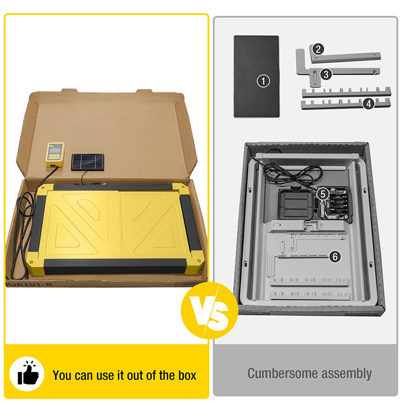 Wooden Chicken Coop on Wheels AIR23, Backyard Chicken Cage for 2-3 Hens