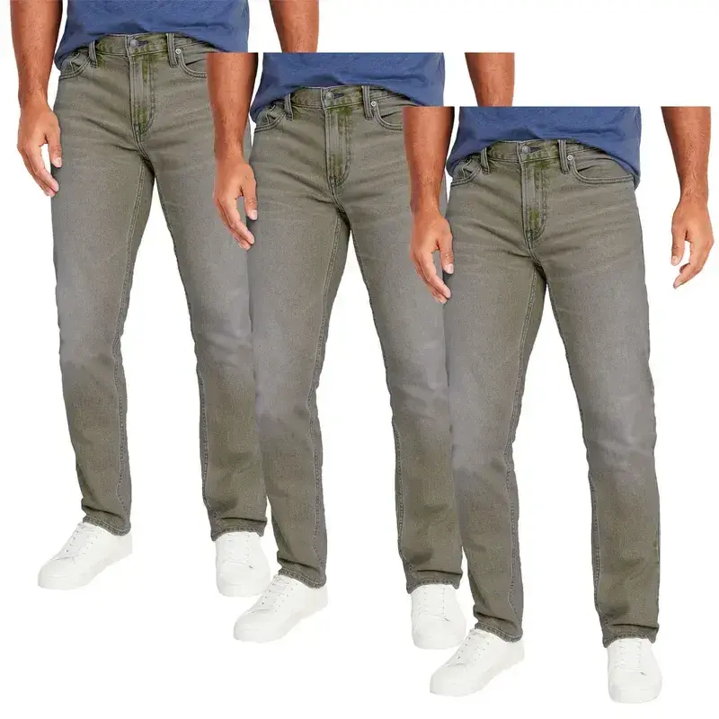⚡𝐁𝐢𝐠 𝐂𝐥𝐞𝐚𝐫𝐚𝐧𝐜𝐞🌞Men's 3-Pack Rebar M4 Relaxed DuraStretch Basic Jeans