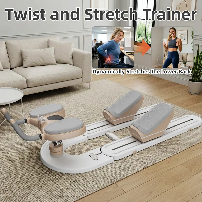 ⚡️Factory wholesale promotion 80% OFF⚡️ Crawling machine - Low-Impact Home Gym Equipment for Waist Toning, Leg Stretching & Core Activation - Ergonomic Back Protector for Pain-Free Workouts