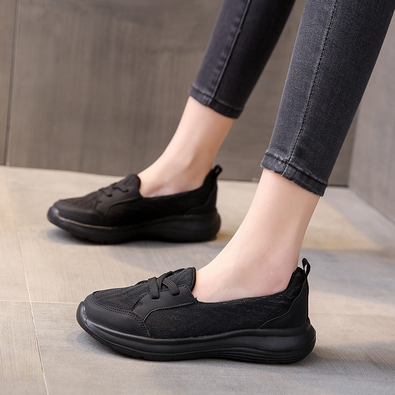 Orthopedic Women Shoes Breathable Slip On Arch Support Non-slip