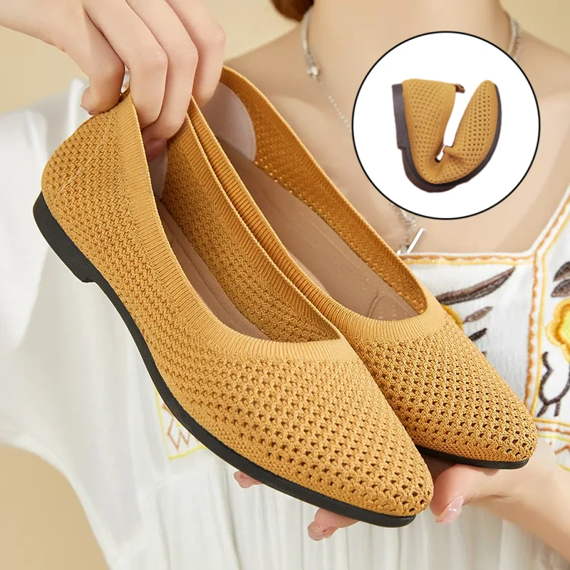 🌸🎉 Trendy Must-Have! Only a Few Left! ✨🥿💫Women's Neuropathic Daily Lightweight Comfortable Breathable Arch Support Machine Washable Flat Diabetic Shoes