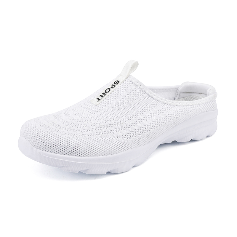 🌸🎉 Trendy Must-Have! Only a Few Left! ✨🥿💫Women's Hiking Lightweight Breathable Non-slip Knitted Flat Thick-soled Slip-on Walking Neuropathy Shoes