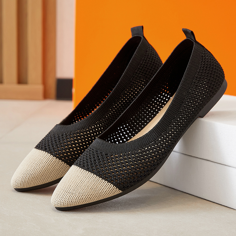 🌸🎉 Trendy Must-Have! Only a Few Left! ✨🥿💫Women's Neuropathic Daily Lightweight Comfortable Breathable Arch Support Machine Washable Flat Diabetic Shoes