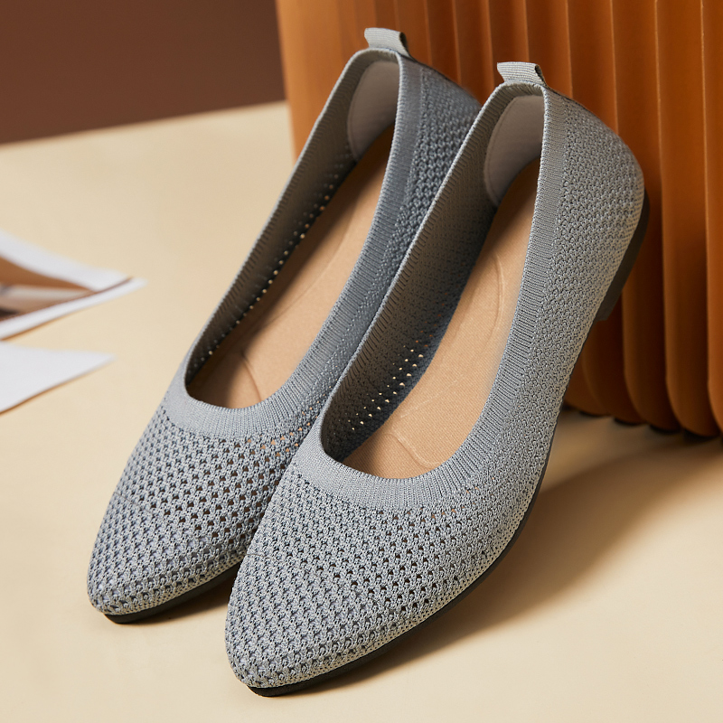 🌸🎉 Trendy Must-Have! Only a Few Left! ✨🥿💫Women's Neuropathic Daily Lightweight Comfortable Breathable Arch Support Machine Washable Flat Diabetic Shoes