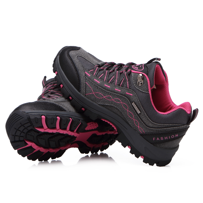 Women's Hiking Shoes Anti-Slip Breathable Sneaker for Outdoor Walking Trekking