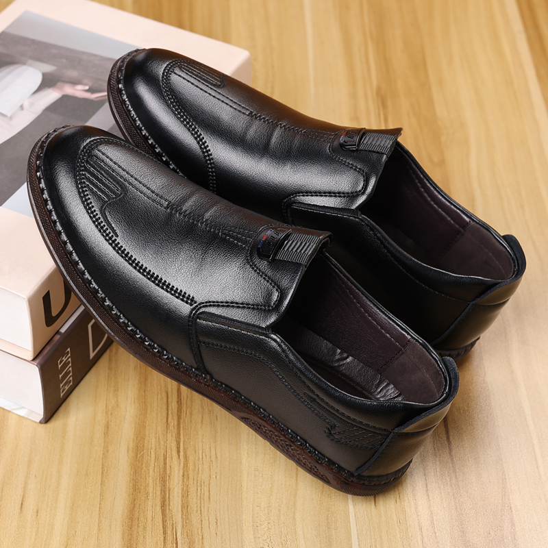 🔥Last Day 60% OFF🔥Men's British Style Leather Loafers - Lightweight Breathable Casual Shoes