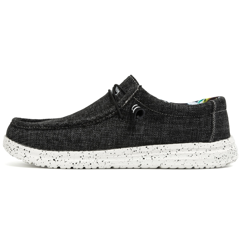 The Brand'S Same Style Slip-On Loafers For Men And Women, Canvas Casual Shoes, High-Elastic Cork Insoles, Cross-Border Best-Selling Loafers