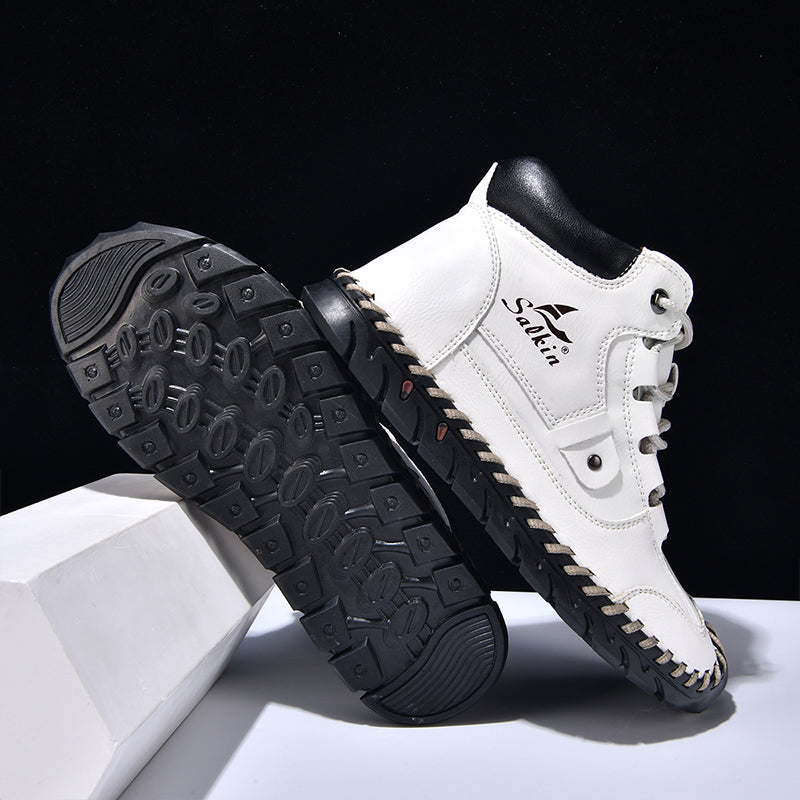 ⏰Limited Time Offer 70% OFF - Men’s Comfortable Orthopedic Leather Boots