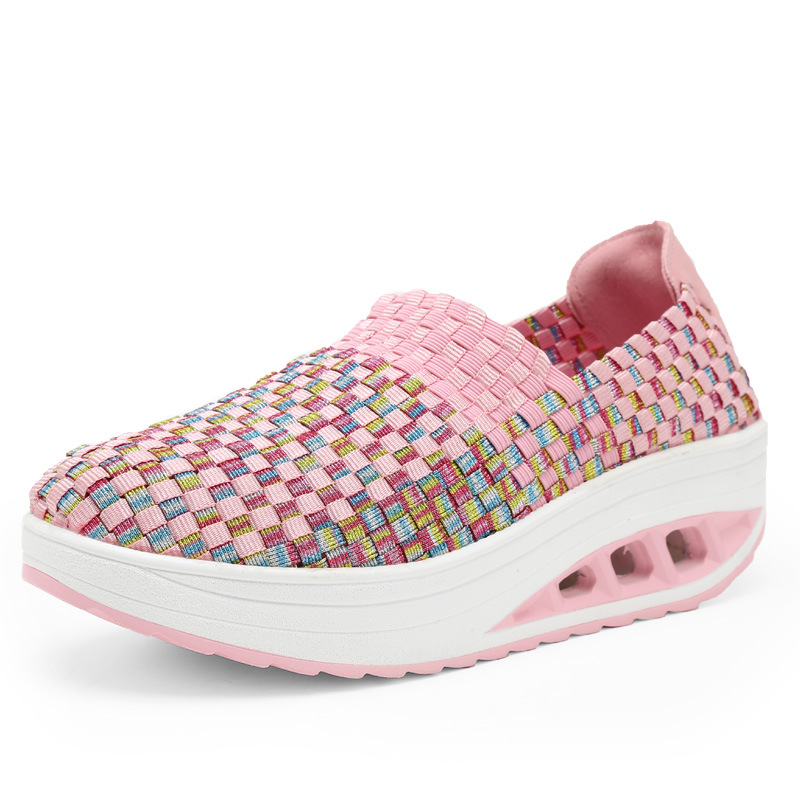 ⏰Limited Time 70% OFF⏰- Air Cushion Sports Comfortable Woven Women's Shoes