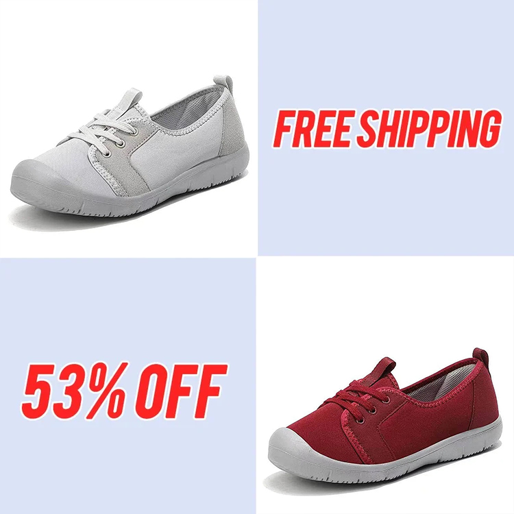Women's Round Toe Soft Orthopedic Non-slip Shoes - Preferred by Pregnant The Elderly