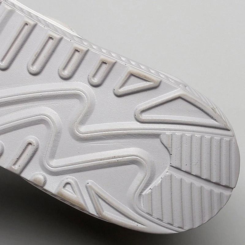 Women's Sporty Platform Fabric Daily Slip-On Walking Sneakers