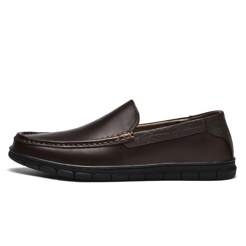 🔥Last Day 60% OFF🔥Men's Genuine Leather Slip-On Loafers - Comfortable Casual Driving Shoes