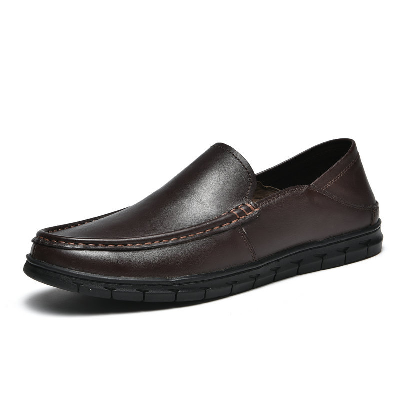 🔥Last Day 60% OFF🔥Men's Genuine Leather Slip-On Loafers - Comfortable Casual Driving Shoes