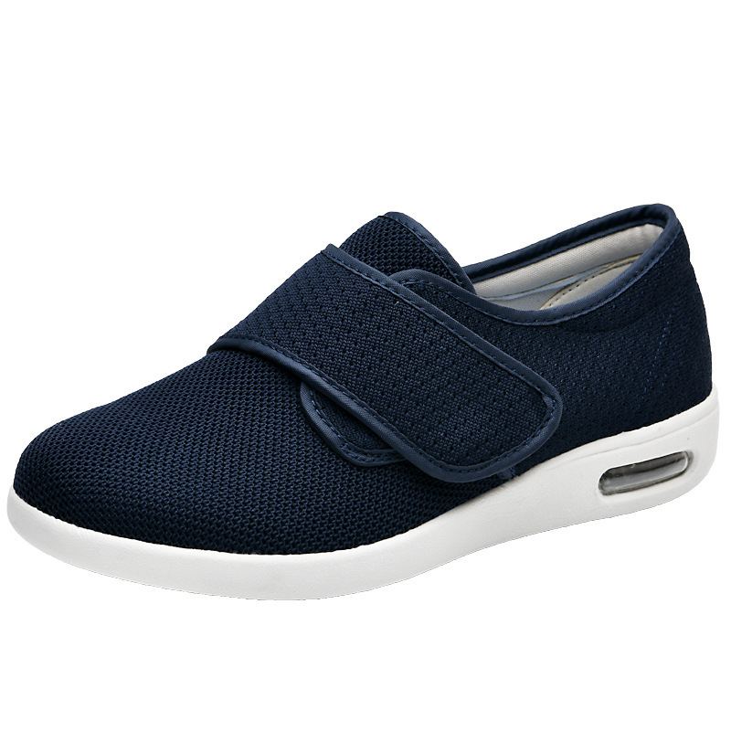 Youyun Summer And Autumn Shoes For The Elderly, Fattened And Widened, Women'S Walking Casual Shoes, Mother'S Shoes, Adjustable And Comfortable