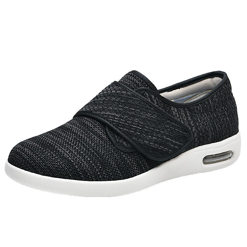 Youyun Summer And Autumn Shoes For The Elderly, Fattened And Widened, Women'S Walking Casual Shoes, Mother'S Shoes, Adjustable And Comfortable