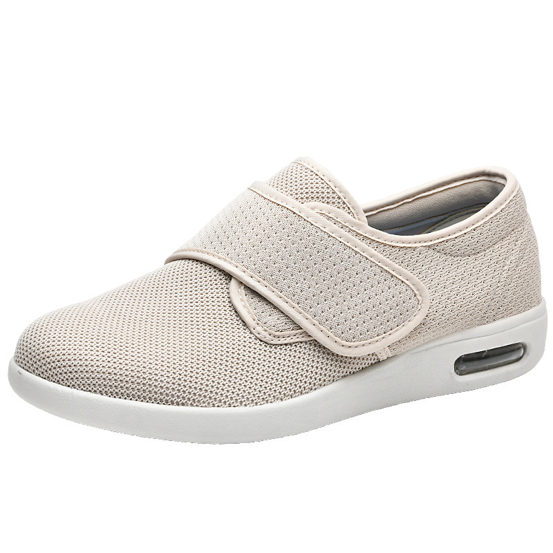 Youyun Summer And Autumn Shoes For The Elderly, Fattened And Widened, Women'S Walking Casual Shoes, Mother'S Shoes, Adjustable And Comfortable