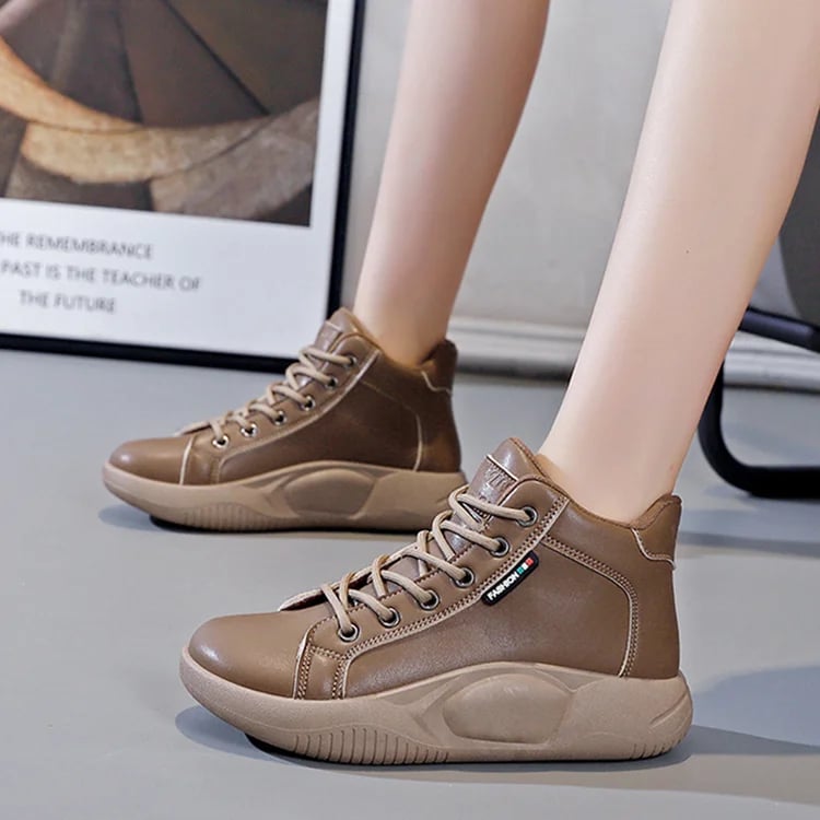 (🔥LAST DAY 70% OFF🔥)💝Women's High Top Thick Sole Martin Boots