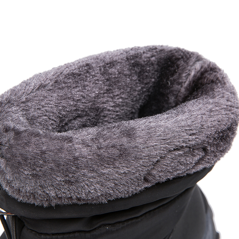 Women's Drawstring Waterproof Snow Boots