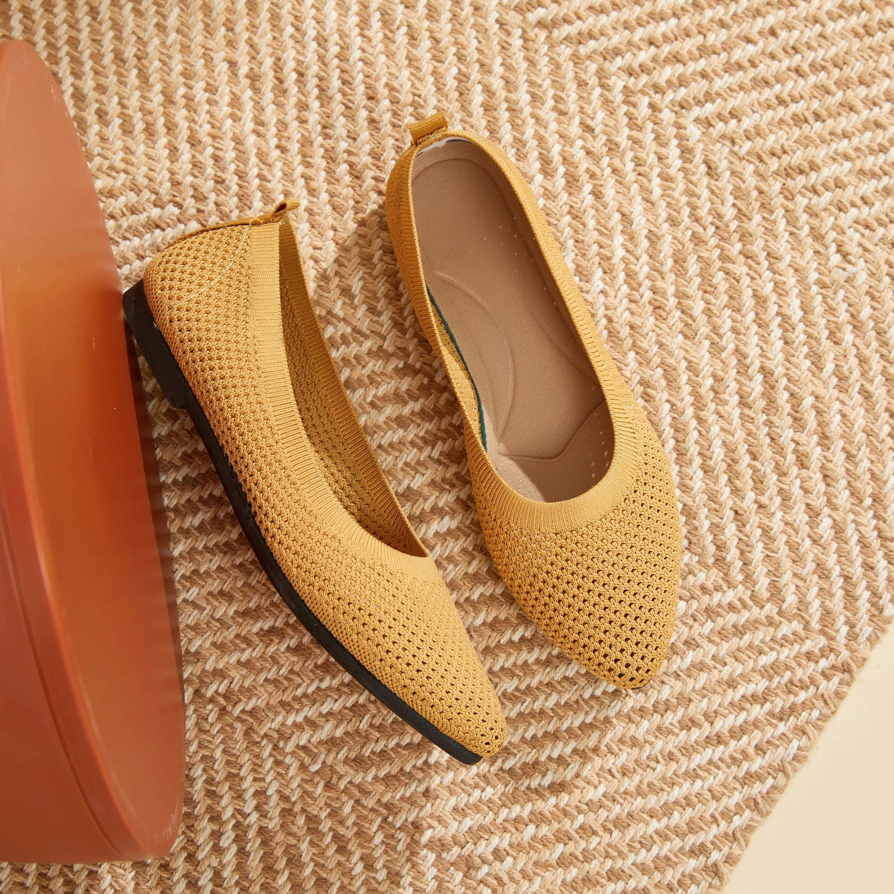 🌸🎉 Trendy Must-Have! Only a Few Left! ✨🥿💫Women's Neuropathic Daily Lightweight Comfortable Breathable Arch Support Machine Washable Flat Diabetic Shoes