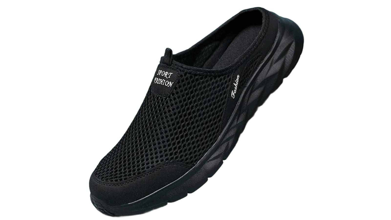 A Generation Of Spring And Summer New Casual Sports Men'S Shoes Large Size Cross-Border Half Drag Mesh Shoes