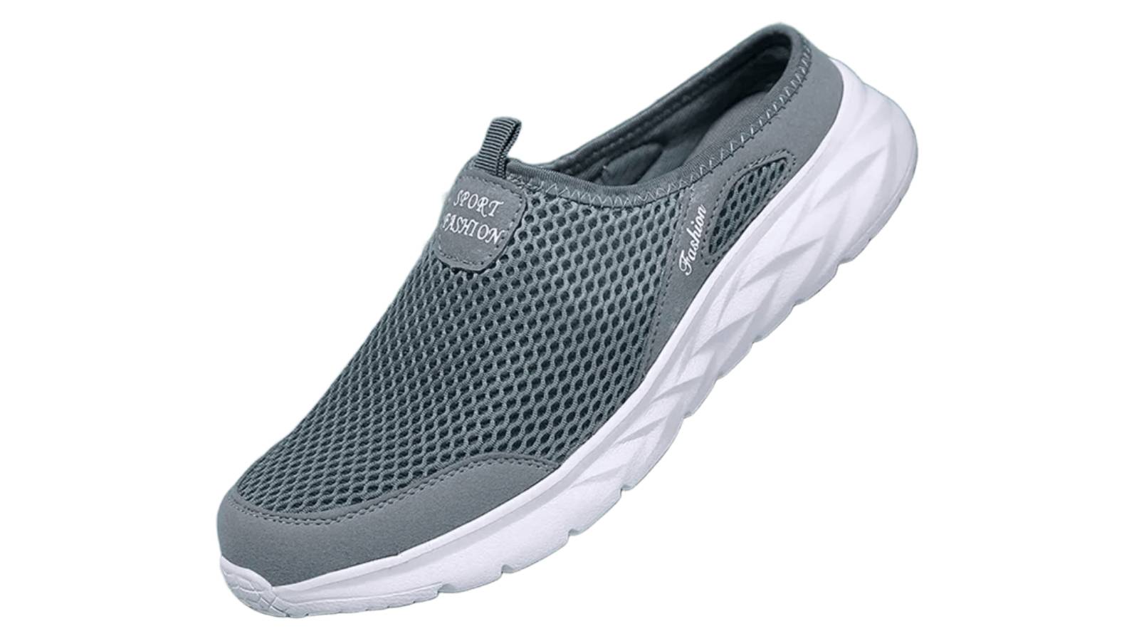 A Generation Of Spring And Summer New Casual Sports Men'S Shoes Large Size Cross-Border Half Drag Mesh Shoes