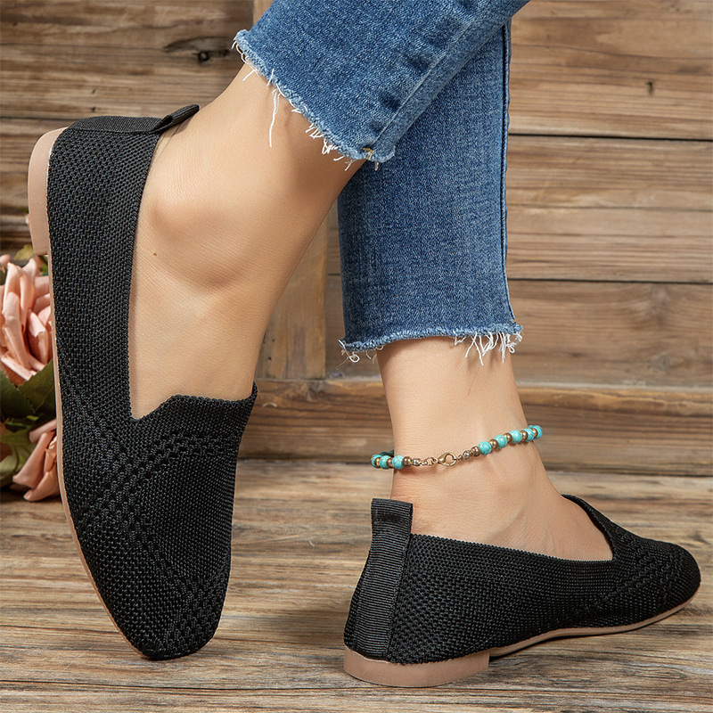 🔥Last Day 49% OFF - Women Comfortable Arch Support Non-Slip Flat Shoes