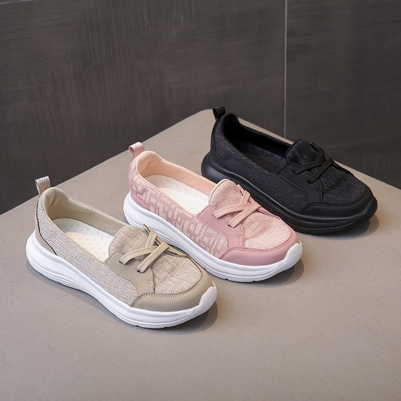 Orthopedic Women Shoes Breathable Slip On Arch Support Non-slip