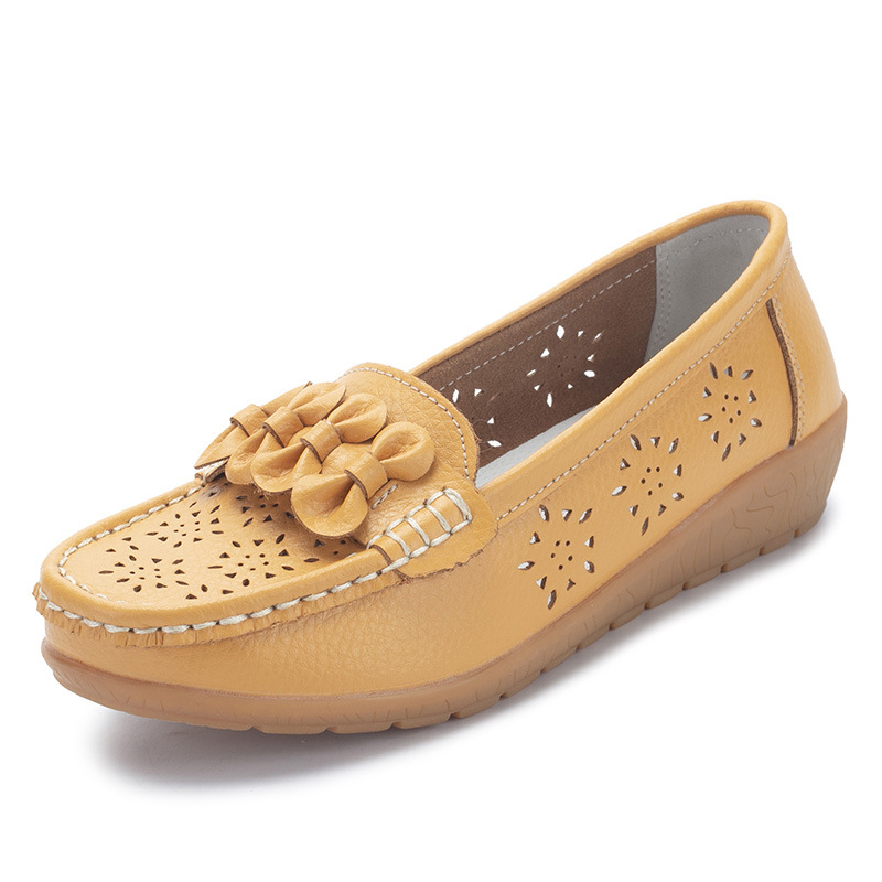 2023 NEW - Women's Breathable Leather Loafers