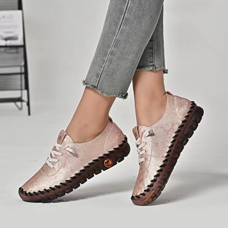 🚶‍♀️🥿48% OFF !!!✨Clearance!!✨Women's Daily Comfortable Breathable Lightweight Non-Slip Wide Foot Orthopedic Loafers