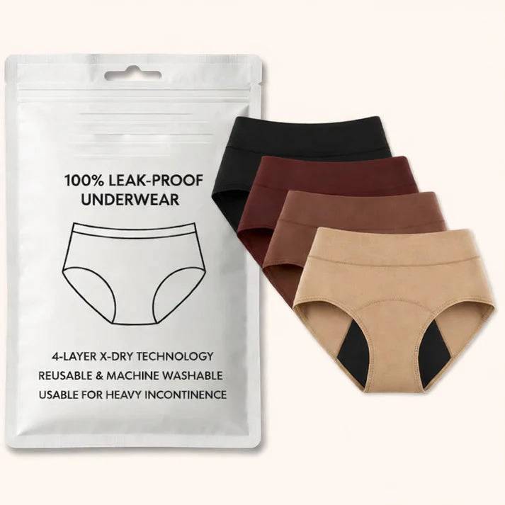 💖♀️Last Day 50% OFF|ZO CLOTHER™  100% Leak-Proof Underwear 4-pack