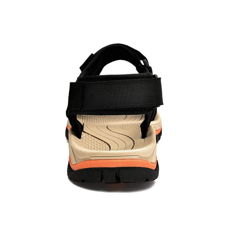 Men’s Classic Sommer Beach Breathable Convenient Velcro Leather Sandals