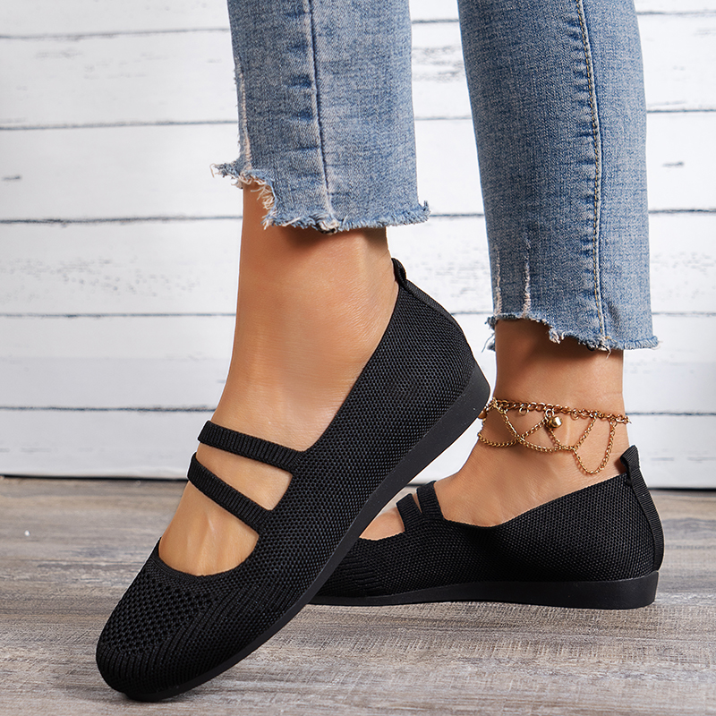 🏃👟48% OFF !!!🔥Last Hour!!🔥Women's Comfortable Lightweight Breathable Ballet Orthopedic Flat Shoes