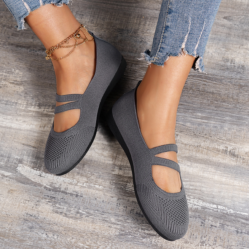 🏃👟48% OFF !!!🔥Last Hour!!🔥Women's Comfortable Lightweight Breathable Ballet Orthopedic Flat Shoes