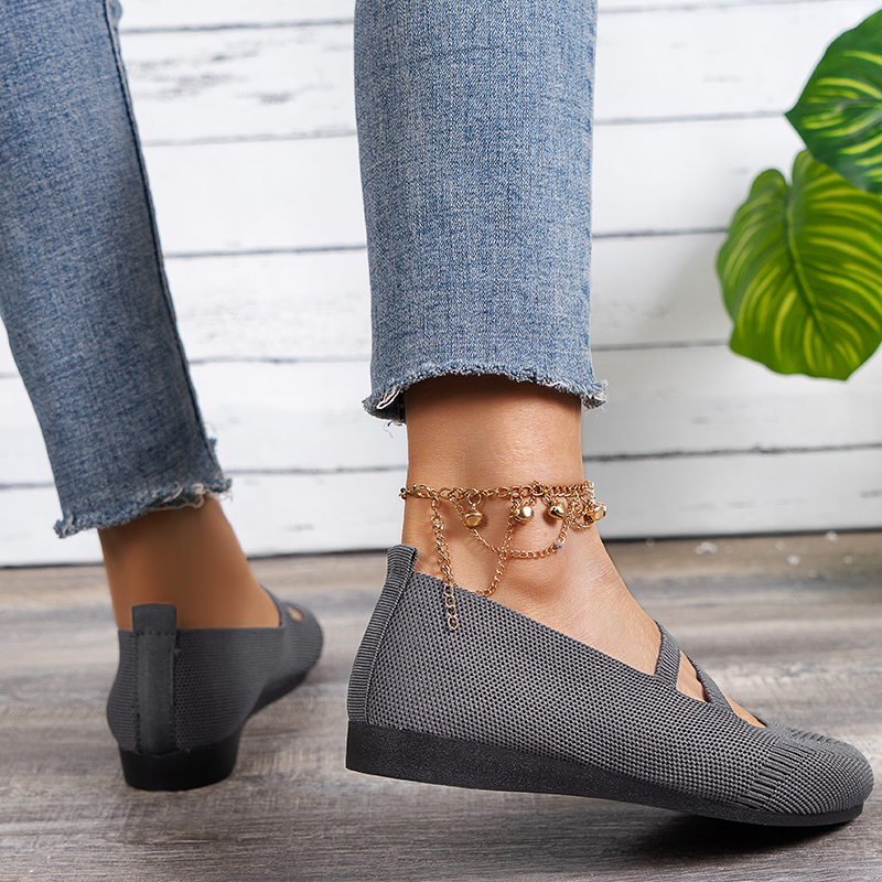 🏃👟48% OFF !!!🔥Last Hour!!🔥Women's Comfortable Lightweight Breathable Ballet Orthopedic Flat Shoes